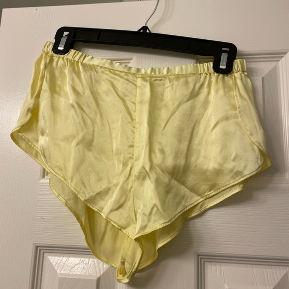 Negative Underwear Eclipse Silk Set in Sunshine - Picture 12 of 14